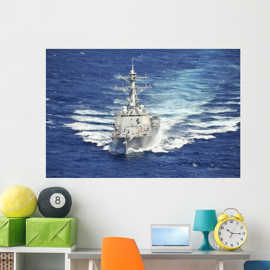 Guided-missile Destroyer Uss Chung-hoon Wall Decal Design 2