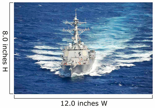 Guided-missile Destroyer Uss Chung-hoon Wall Decal Design 2