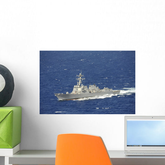 Guided-missile Destroyer Uss Chung-hoon Wall Decal Design 1