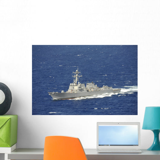 Guided-missile Destroyer Uss Chung-hoon Wall Decal Design 1