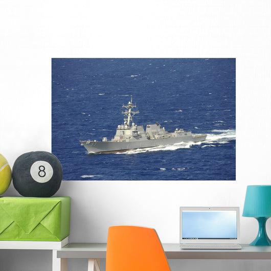 Guided-missile Destroyer Uss Chung-hoon Wall Decal Design 1