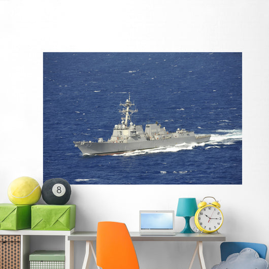 Guided-missile Destroyer Uss Chung-hoon Wall Decal Design 1