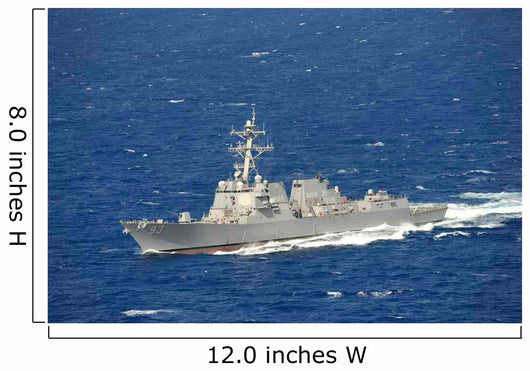 Guided-missile Destroyer Uss Chung-hoon Wall Decal Design 1