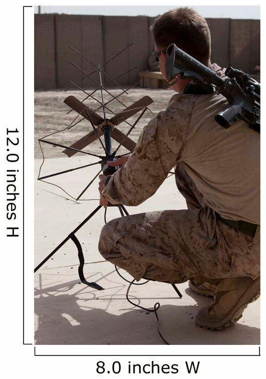 Us Marine Repositions Satellite Wall Decal