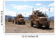 Three Us Army Mine Wall Decal