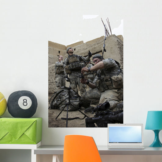 Us Army Soldiers Set Wall Decal