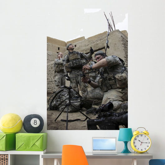 Us Army Soldiers Set Wall Decal
