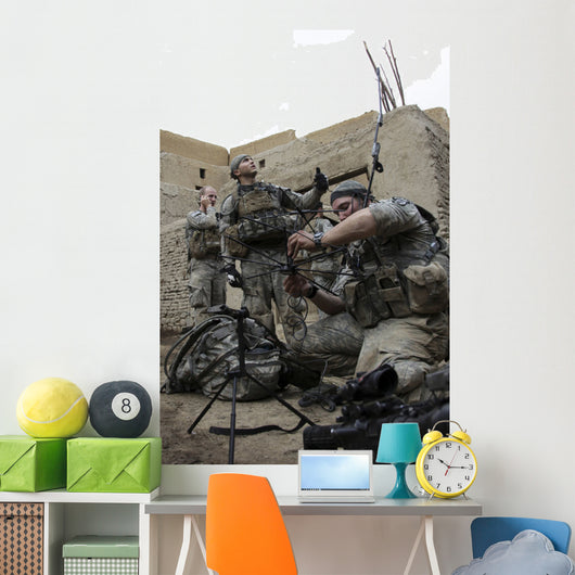 Us Army Soldiers Set Wall Decal