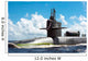 Ohio-class Guided Missile Submarine Wall Decal