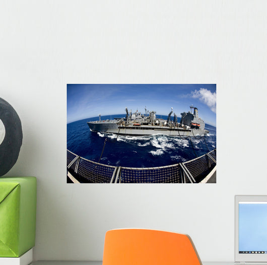 Military Sealift Command's Fleet Wall Decal