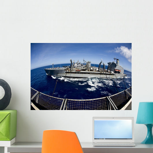 Military Sealift Command's Fleet Wall Decal