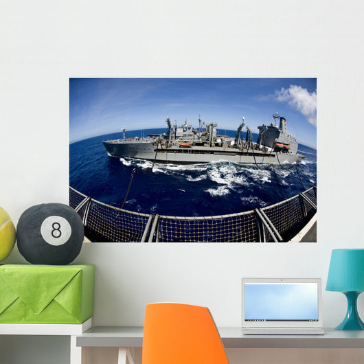 Military Sealift Command's Fleet Wall Decal