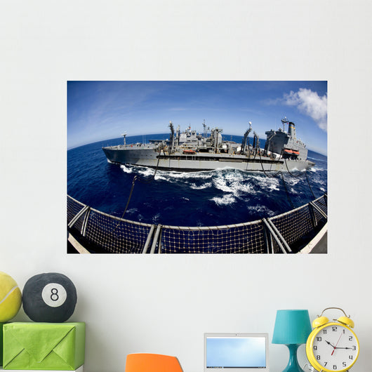 Military Sealift Command's Fleet Wall Decal