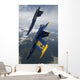 Blue Angels Perform Looping Wall Decal