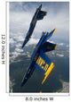 Blue Angels Perform Looping Wall Decal