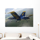 F A-18 Hornet Blue Wall Decal Design 1