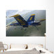 F A-18 Hornet Blue Wall Decal Design 1