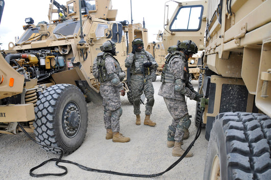 Us Army Soldiers Jump Wall Decal