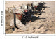 Us Marines Train Combat Wall Decal