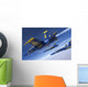 Fa-18 Hornets Blue Angels Wall Decal Design 1