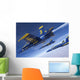 Fa-18 Hornets Blue Angels Wall Decal Design 1