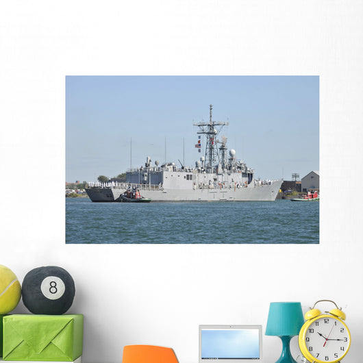 Guided-missile Frigate Uss Wert Wall Decal