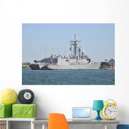 Guided-missile Frigate Uss Wert Wall Decal