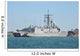 Guided-missile Frigate Uss Wert Wall Decal