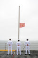 Sailors Pay Tribute aboard Wall Decal