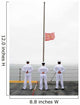 Sailors Pay Tribute aboard Wall Decal