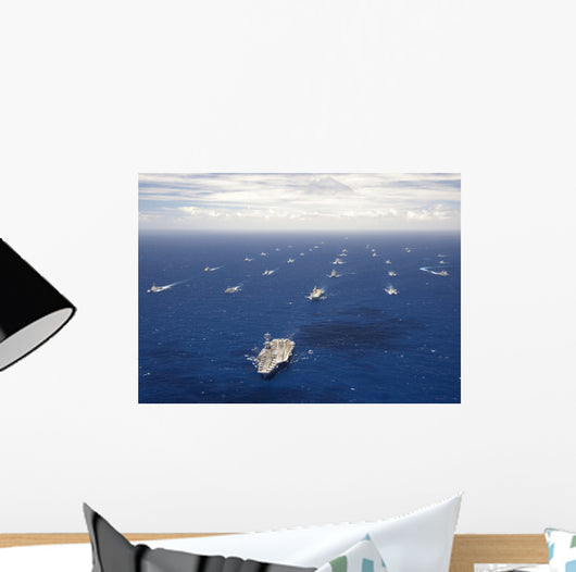 Ships and Submarines Participating Wall Decal Design 3
