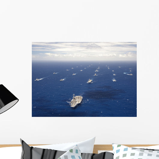 Ships and Submarines Participating Wall Decal Design 3
