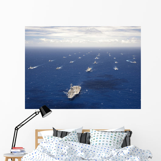 Ships and Submarines Participating Wall Decal Design 3