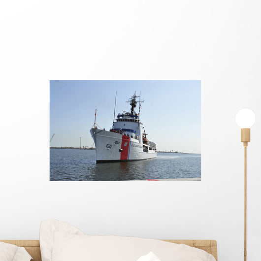 Us Coast Guard Cutter Wall Decal Design 1