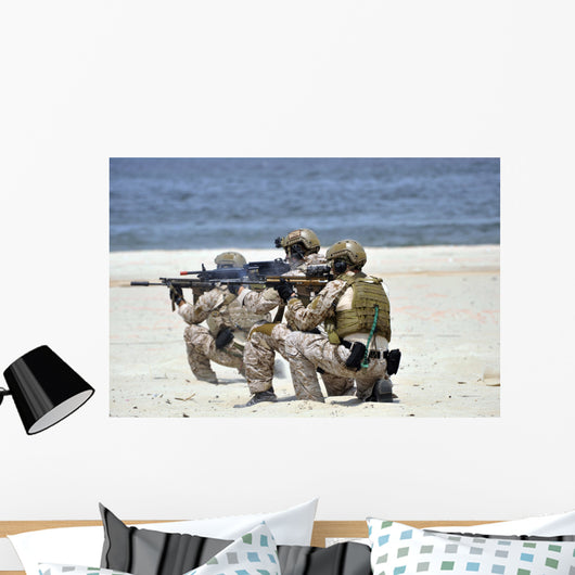 Navy Seals Participate Capabilities Wall Decal