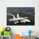F A-18c Hornet Lands Wall Decal Design 2