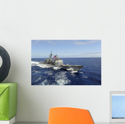 Guided-missile Cruiser Uss Princeton Wall Decal Design 2