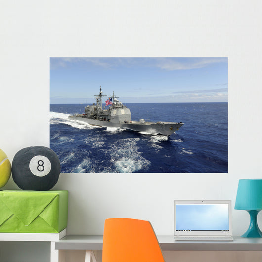 Guided-missile Cruiser Uss Princeton Wall Decal Design 2