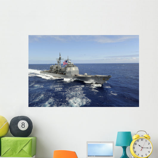 Guided-missile Cruiser Uss Princeton Wall Decal Design 2