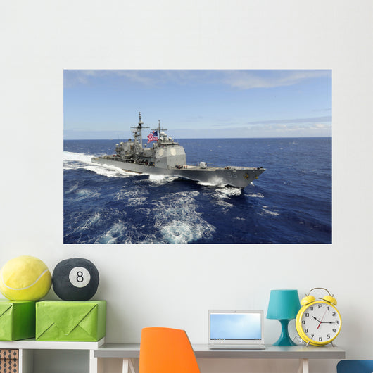 Guided-missile Cruiser Uss Princeton Wall Decal Design 2