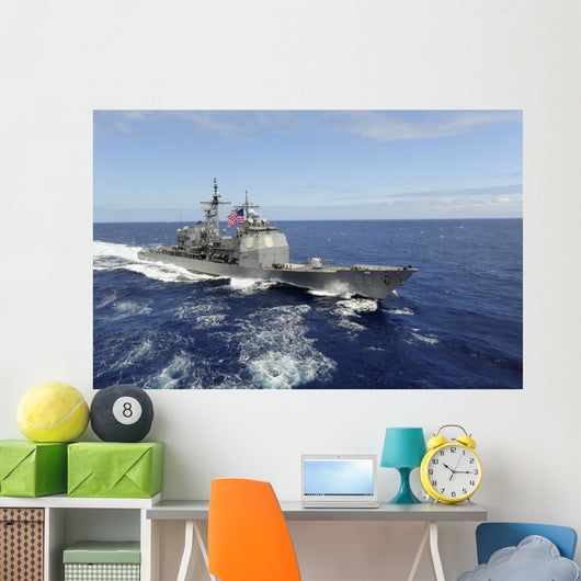 Guided-missile Cruiser Uss Princeton Wall Decal Design 2