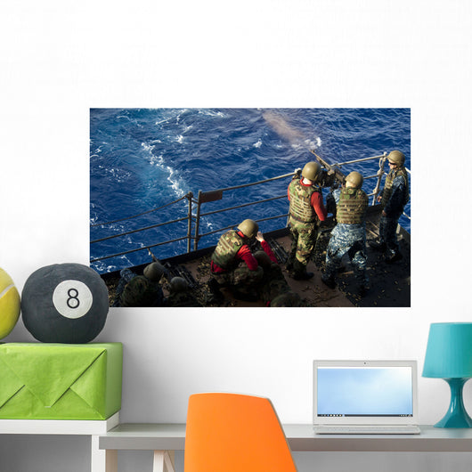 Sailors Fire M240 Machine Wall Decal Design 1
