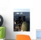 Sailor Fires 50-caliber Machine Wall Decal