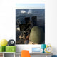 Sailor Fires 50-caliber Machine Wall Decal