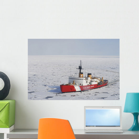 Uscgc Polar Sea Conducts Wall Decal