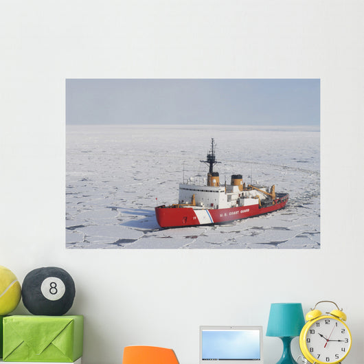 Uscgc Polar Sea Conducts Wall Decal