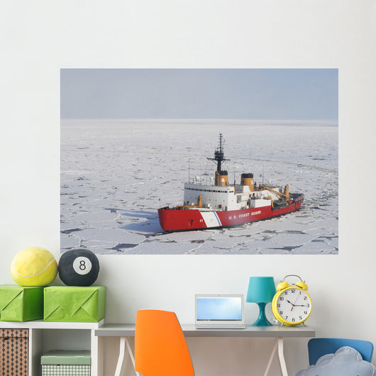 Uscgc Polar Sea Conducts Wall Decal