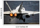 F A-18c Hornet Launches Wall Decal Design 5