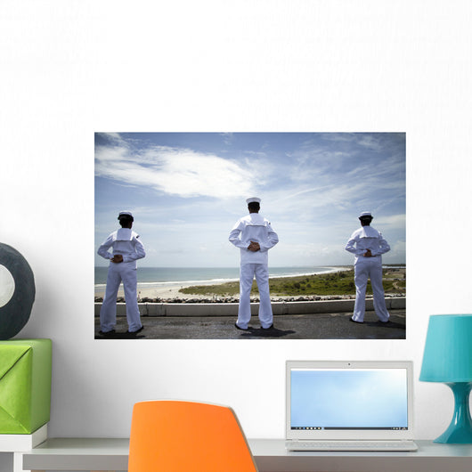 Sailors Man Rails as Wall Decal