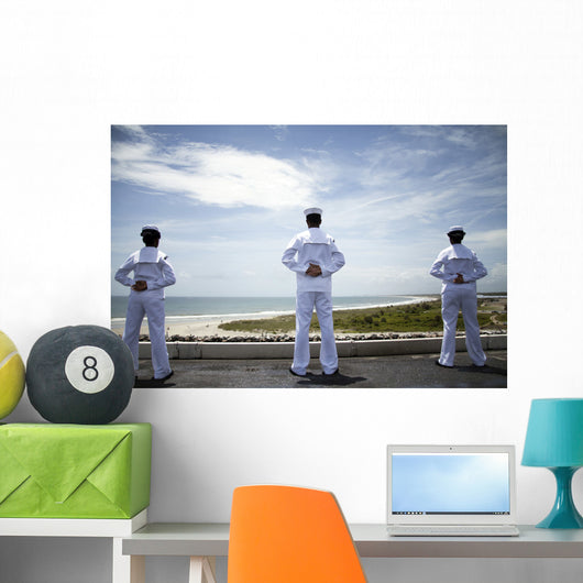 Sailors Man Rails as Wall Decal
